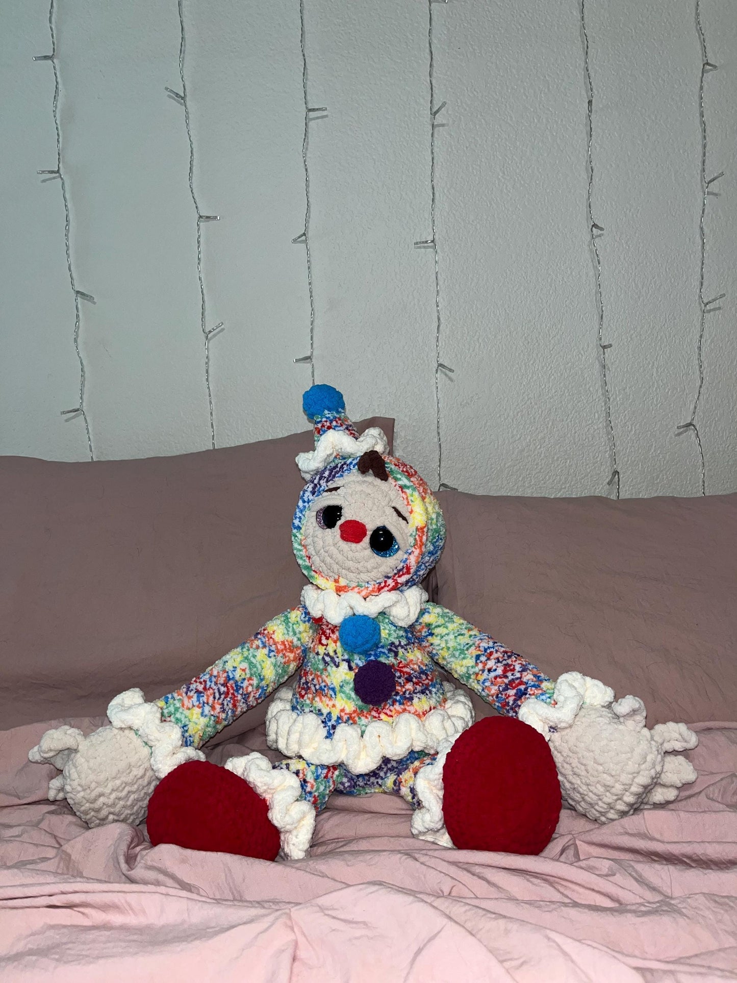Penny The Sad Clown Creepy Crochet Pattern