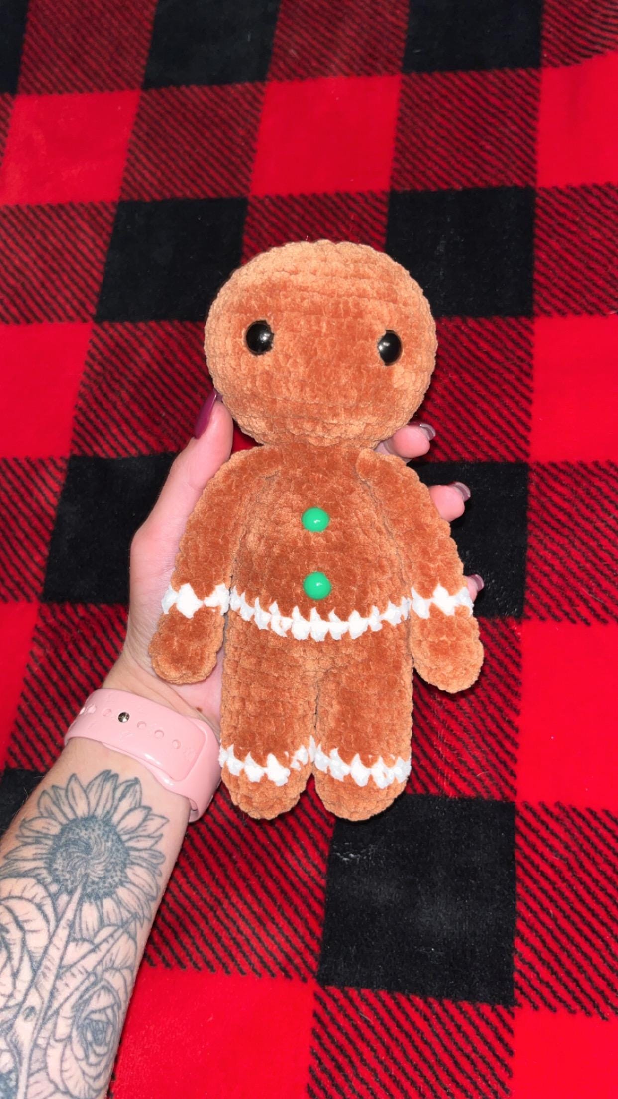 Cinnamon the Gingerbread Baby Crochet Pattern
