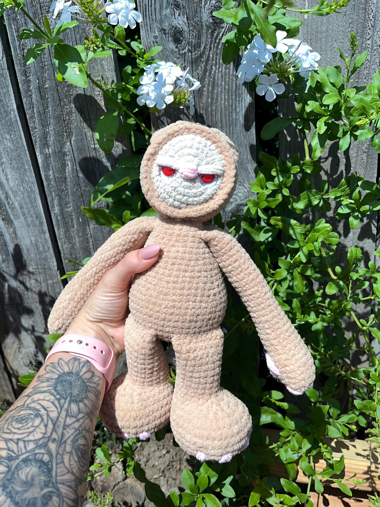 Sherman The Rabbit Creepy Cuddler Crochet Pattrn