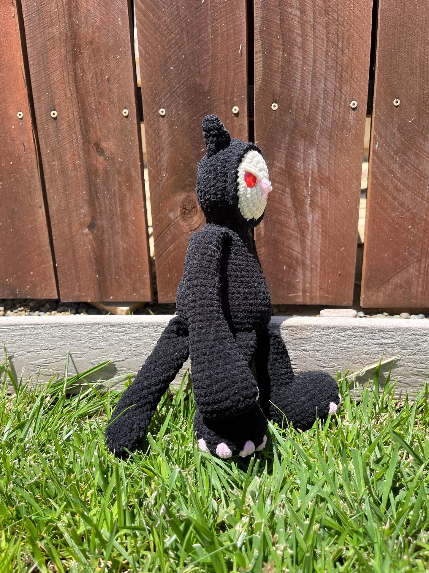 Church The Cat Creepy Cuddler Crochet Pattern