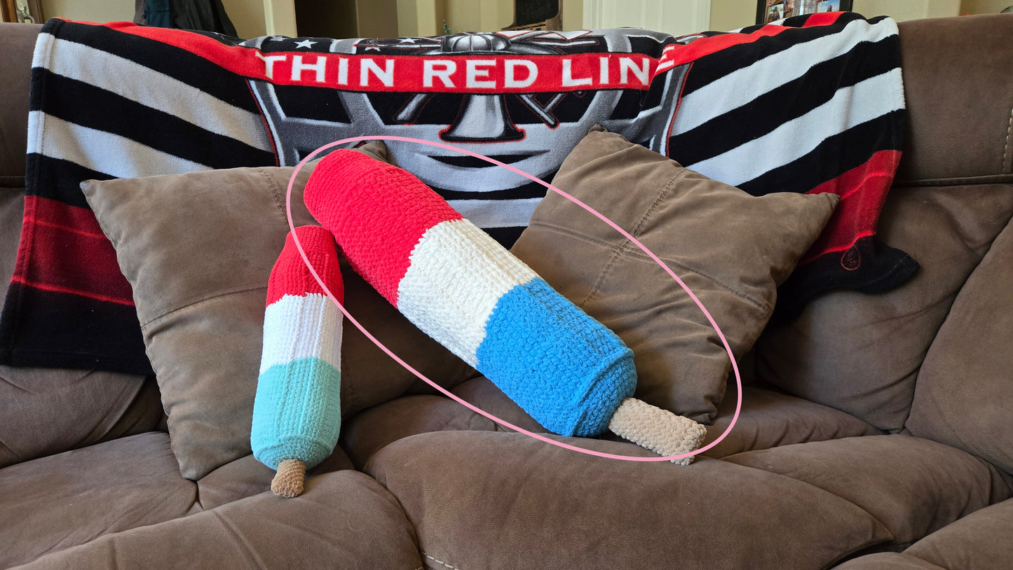 Rocket Pop Pillow