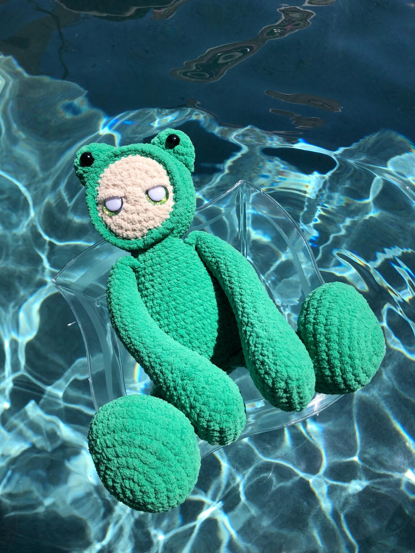 Marsh The Frog Creepy Cuddler Crochet Pattern