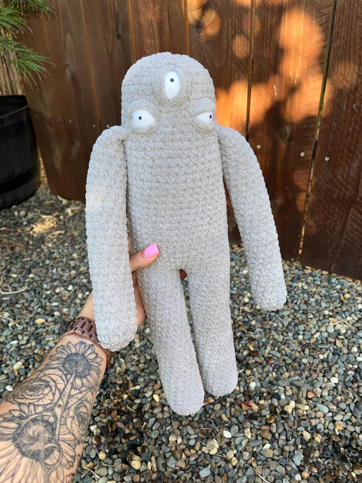 Long Alien No-Sew Sock Monkey Inspired Crochet Pattern