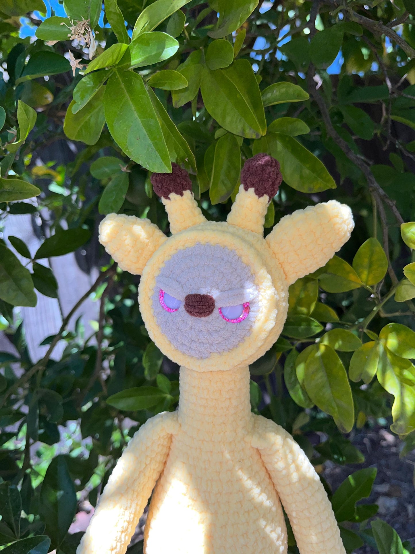 Sawyer The Giraffe Creepy Cuddler Crochet Pattern
