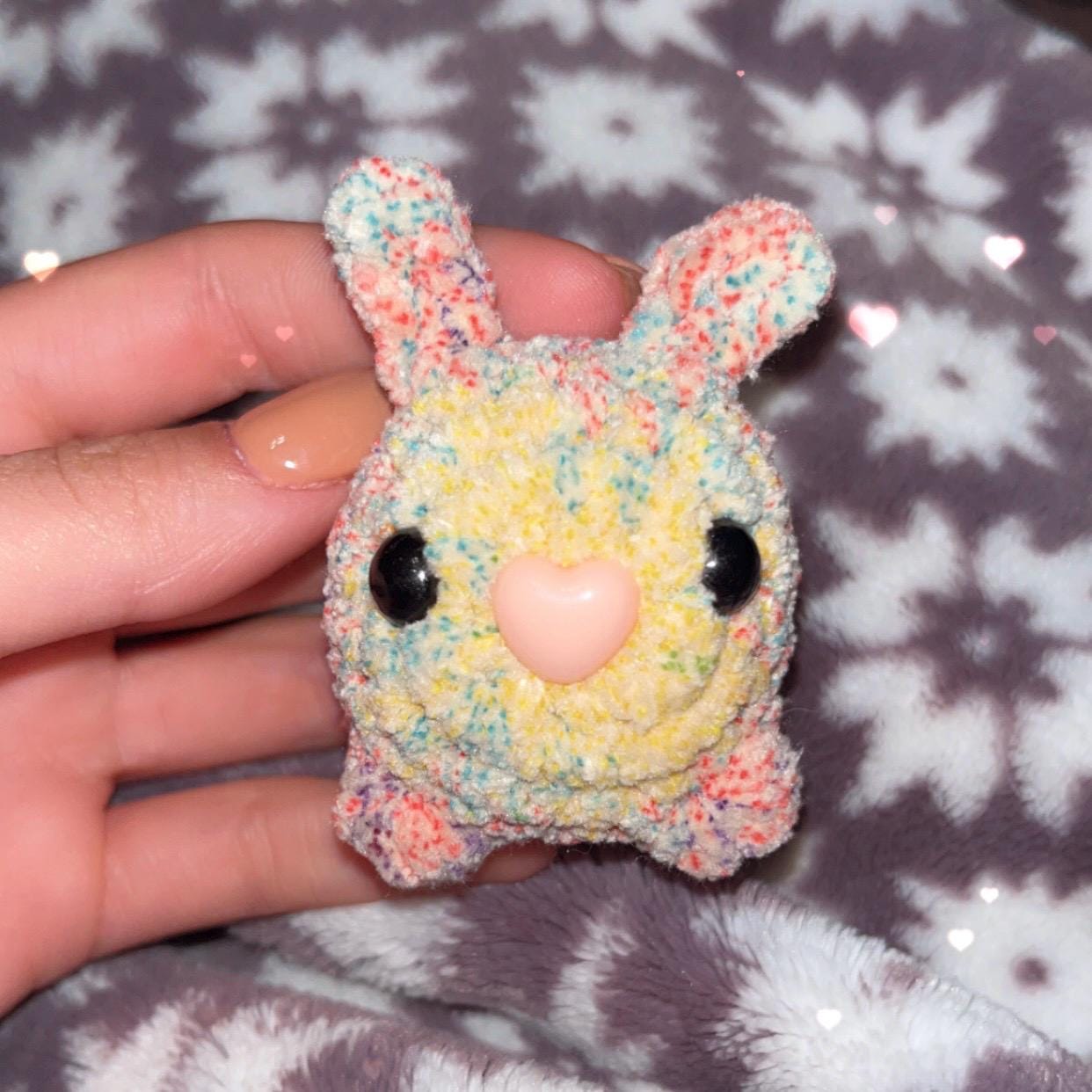 Bitty Bunny No-Sew Markey Make Crochet Pattern