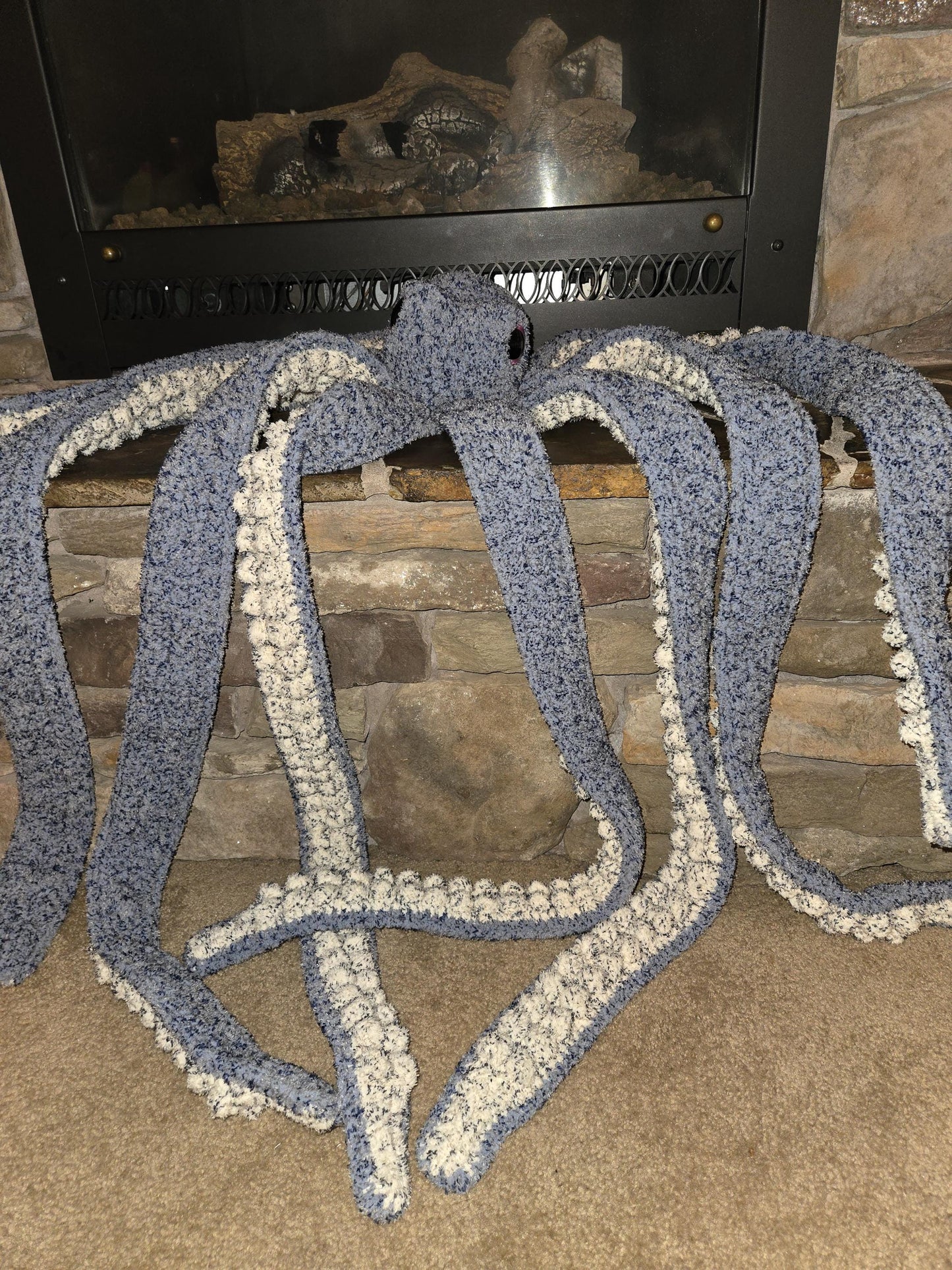 Lazuli the Giant Octopus No Sew Crochet Pattern