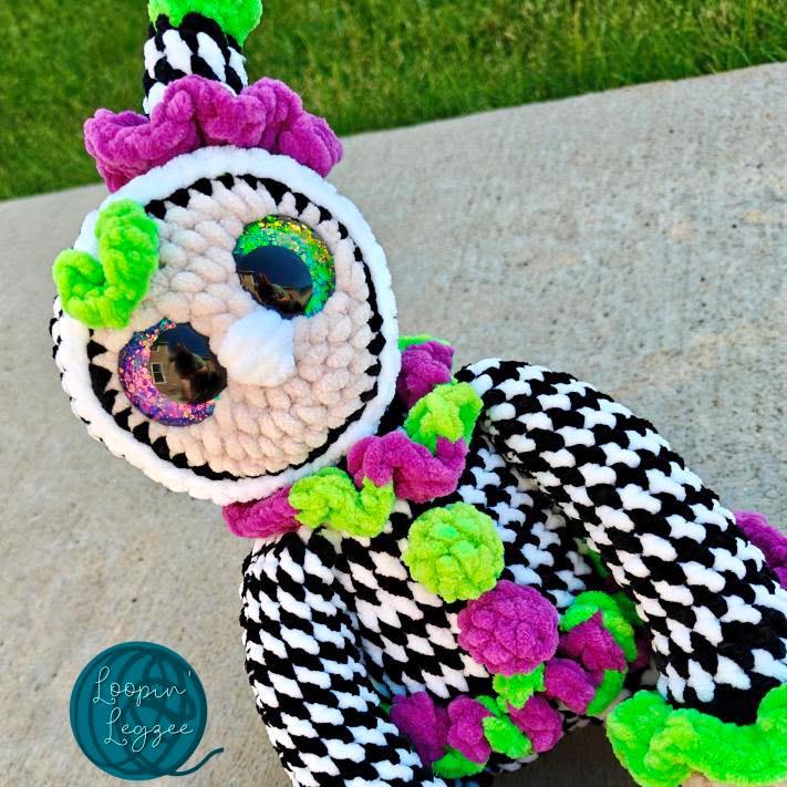 Penny The Sad Clown Creepy Crochet Pattern