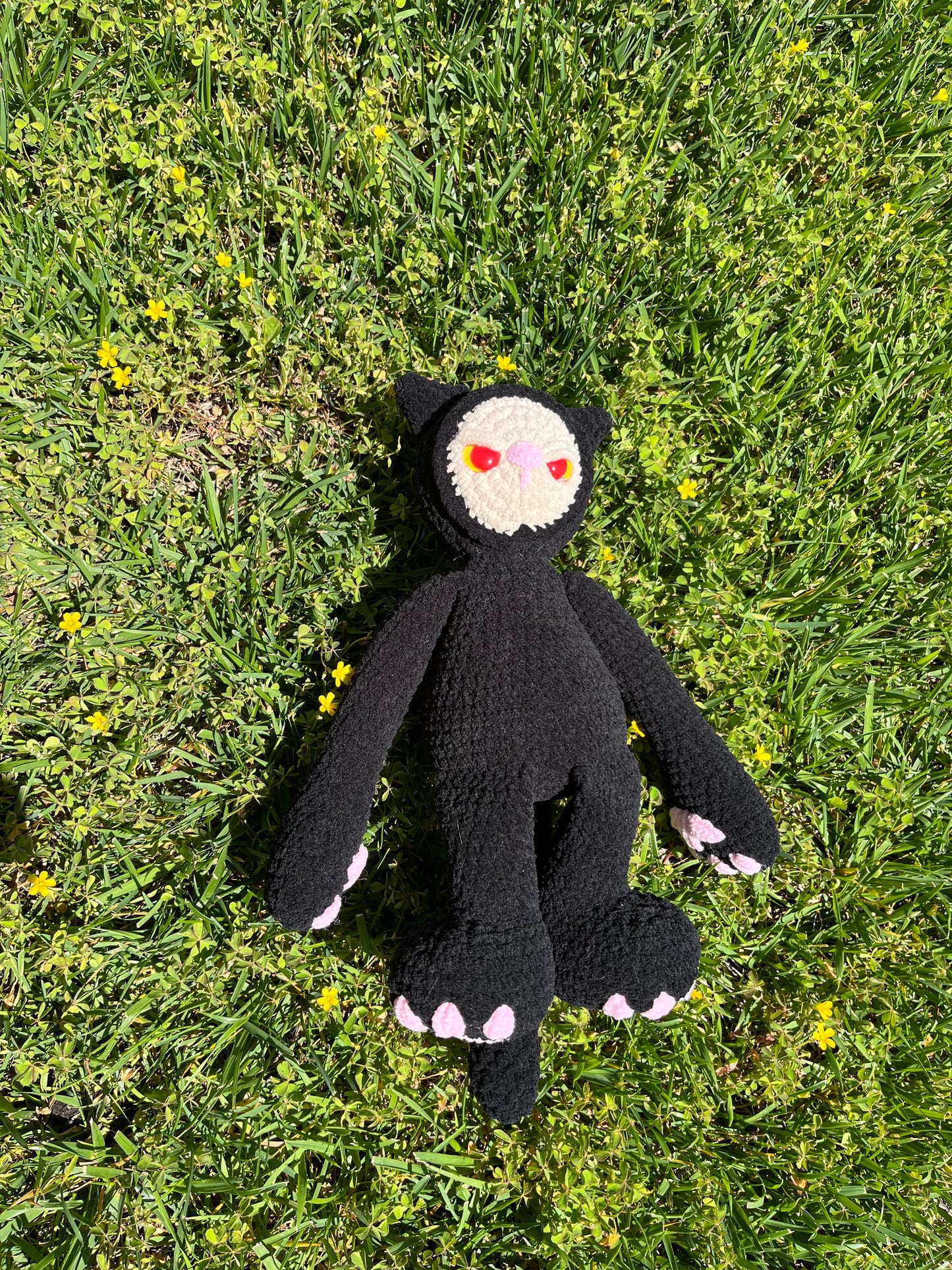 Church The Cat Creepy Cuddler Crochet Pattern