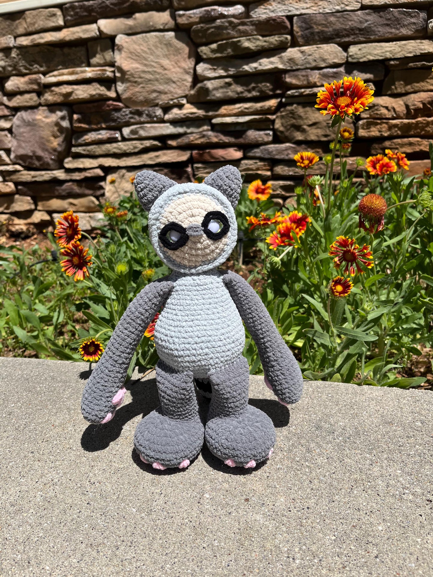 Bates The Raccoon Creepy Cuddler Crochet Pattern