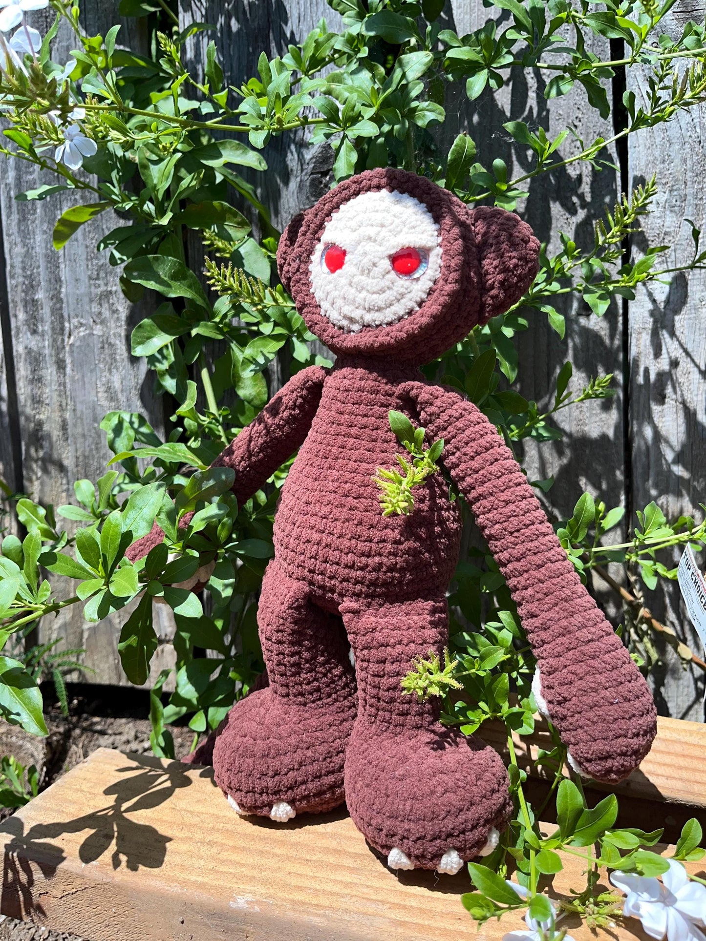 Hooper The Monkey Creepy Cuddler Crochet Pattern