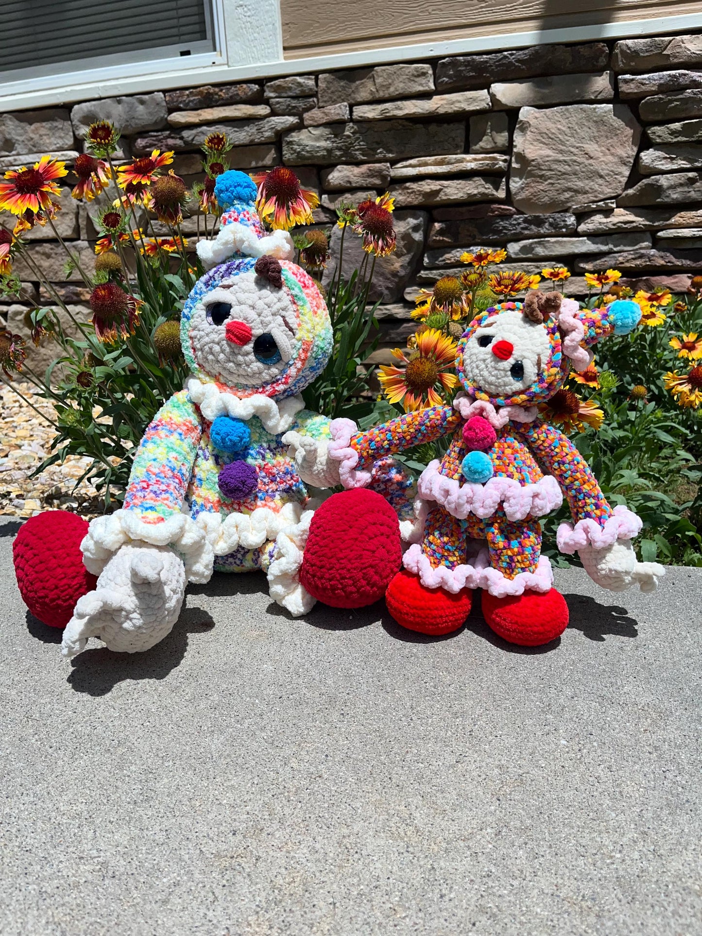 Penny The Sad Clown Creepy Crochet Pattern