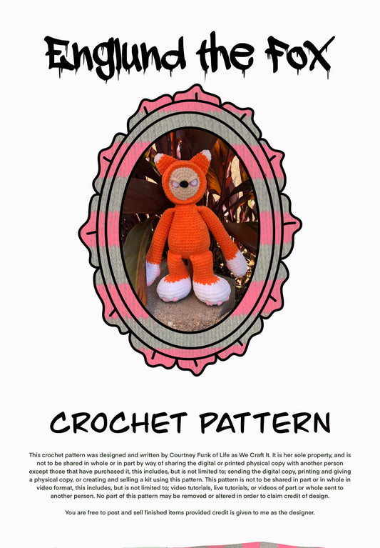 Englund The Fox Creepy Cuddler Crochet Pattern