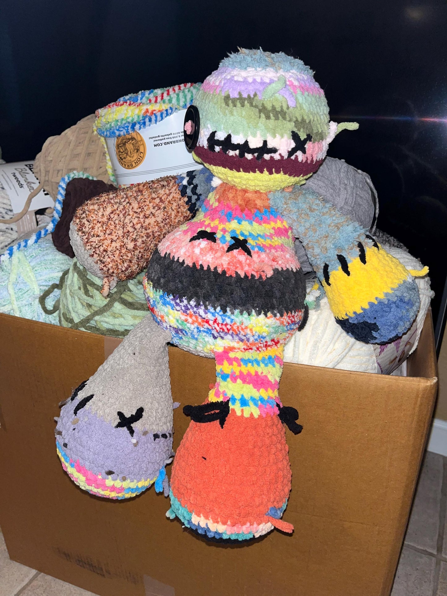 Ygor the Yarn Monster No-Sew Crochet Pattern
