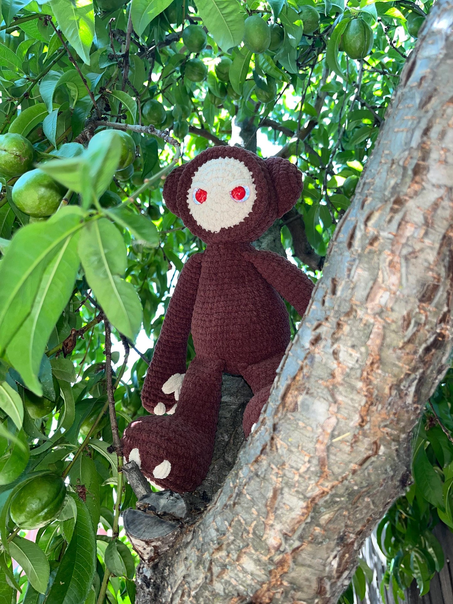 Hooper The Monkey Creepy Cuddler Crochet Pattern