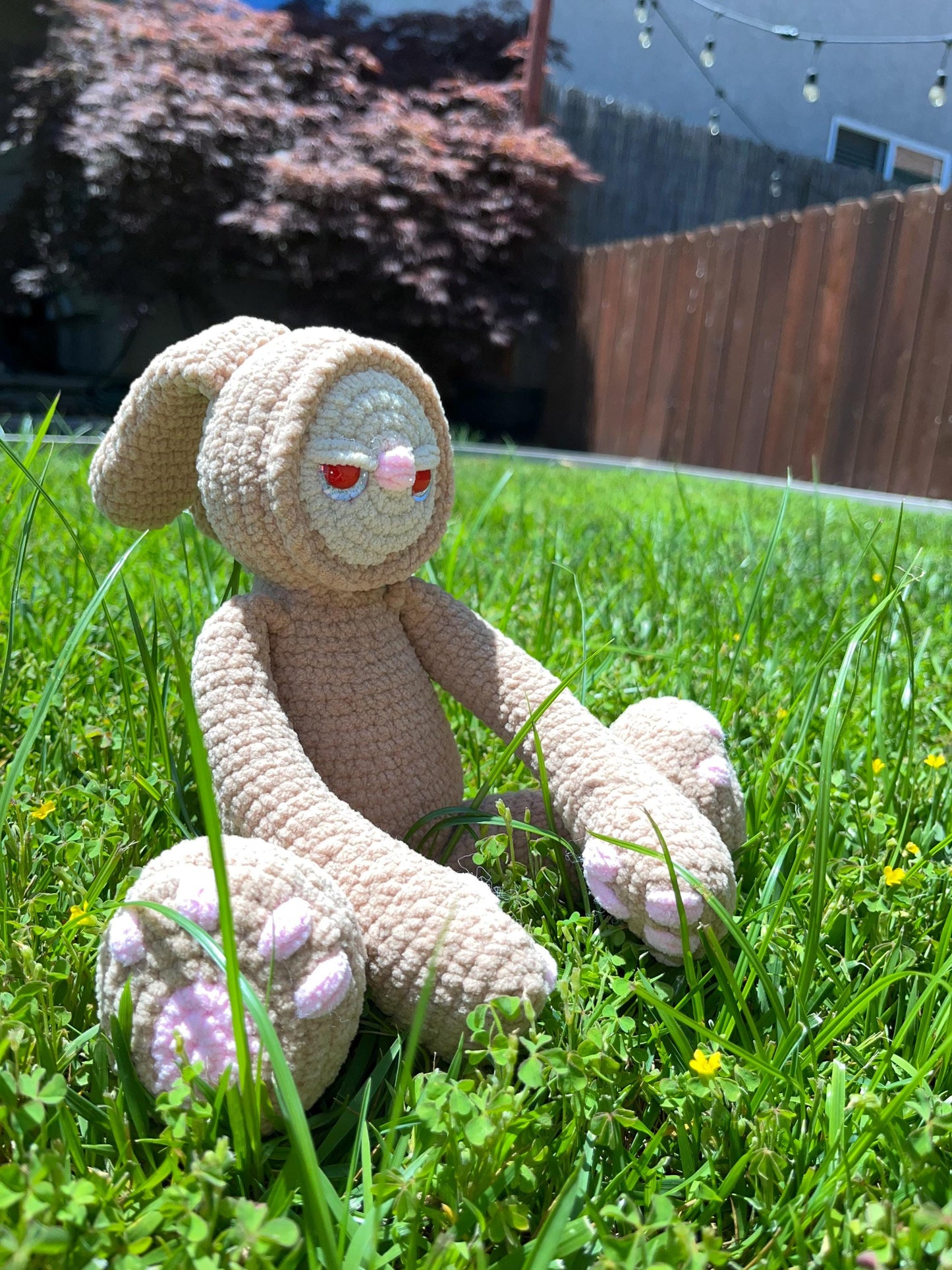Sherman The Rabbit Creepy Cuddler Crochet Pattrn