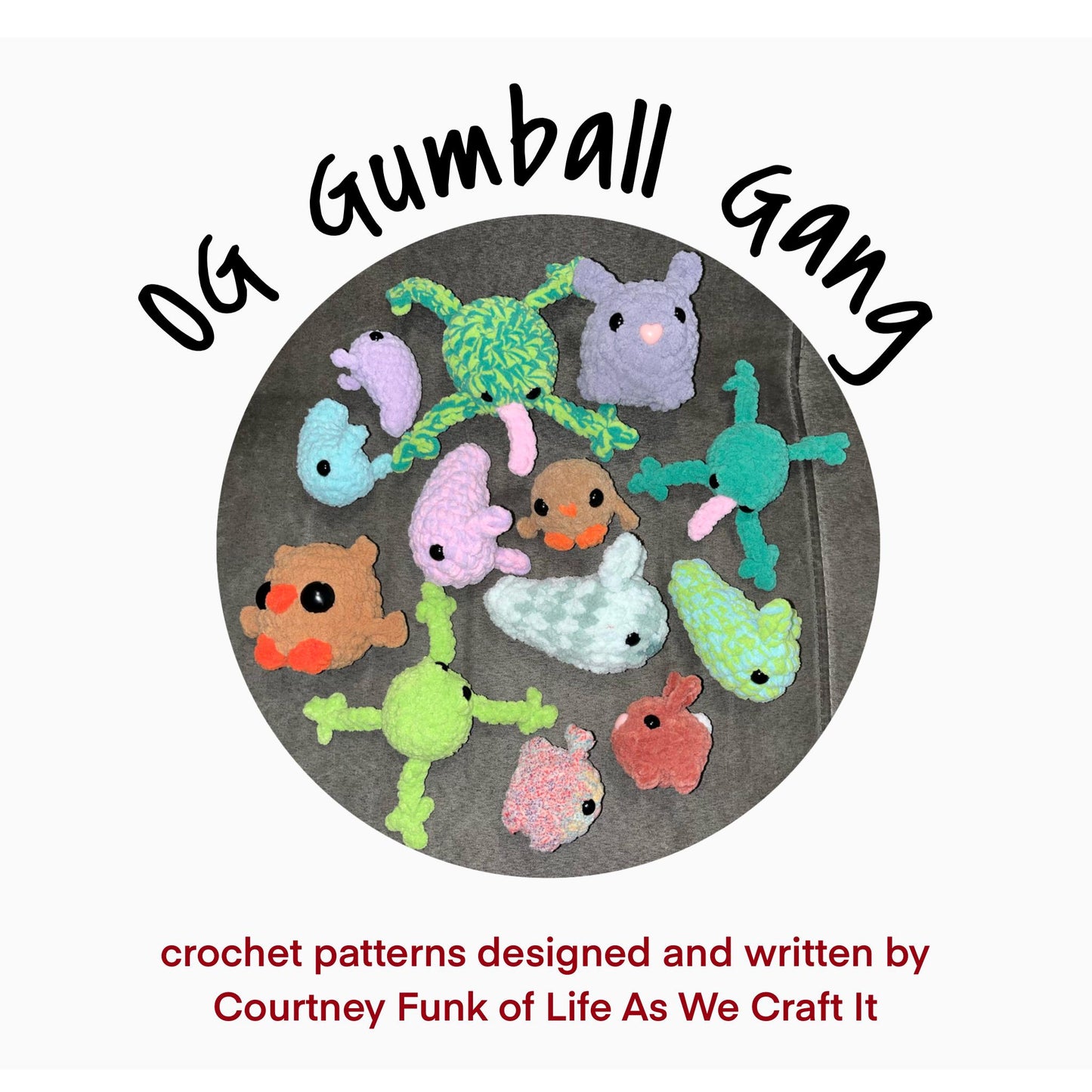 OG Gumball Gang Crochet Pattern Bundle