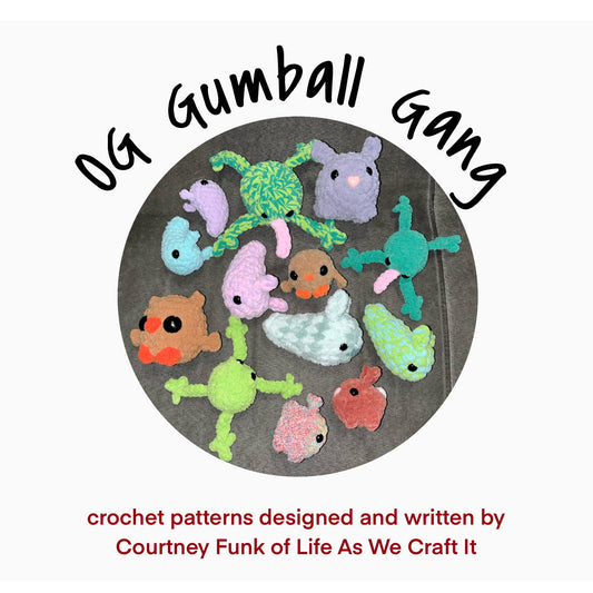 OG Gumball Gang Crochet Pattern Bundle