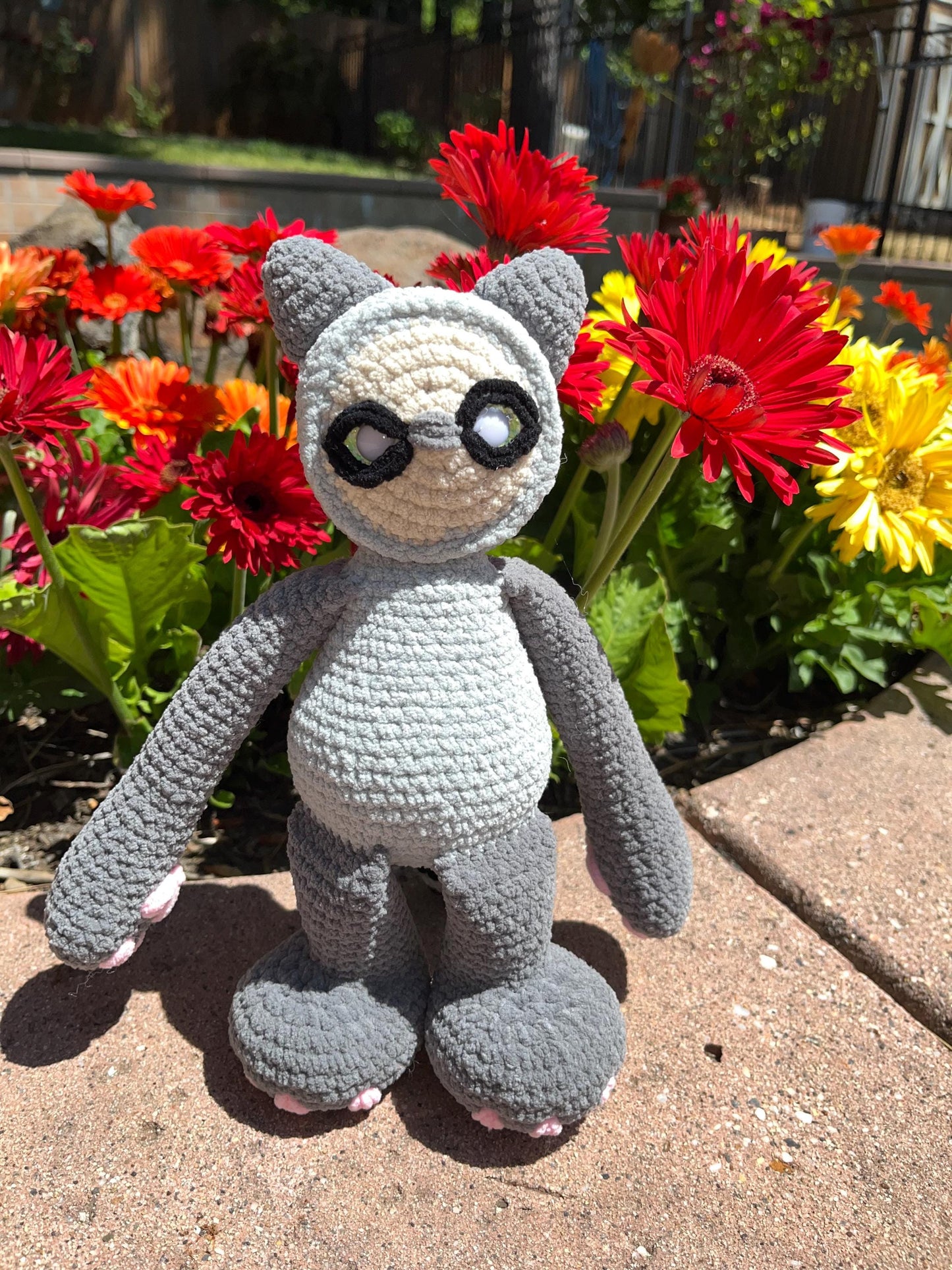Bates The Raccoon Creepy Cuddler Crochet Pattern