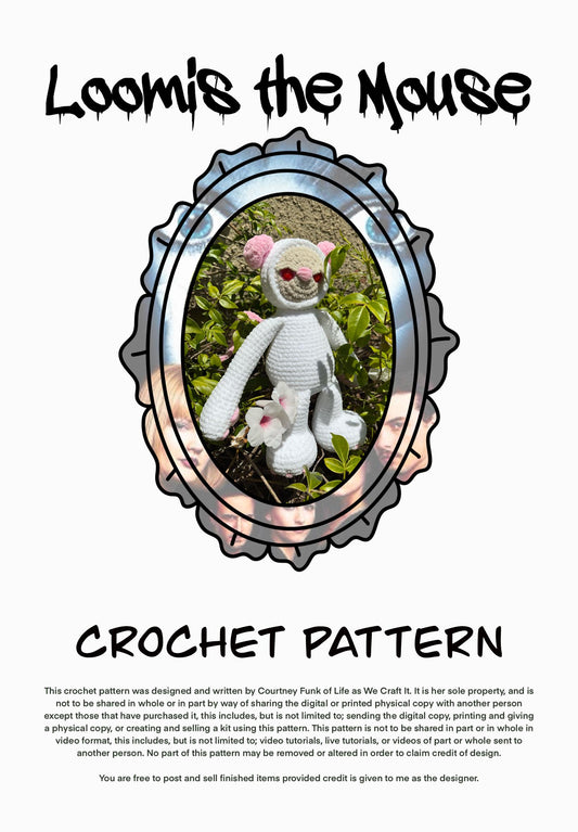 Loomis The Mouse Creepy Cuddler Crochet Pattern