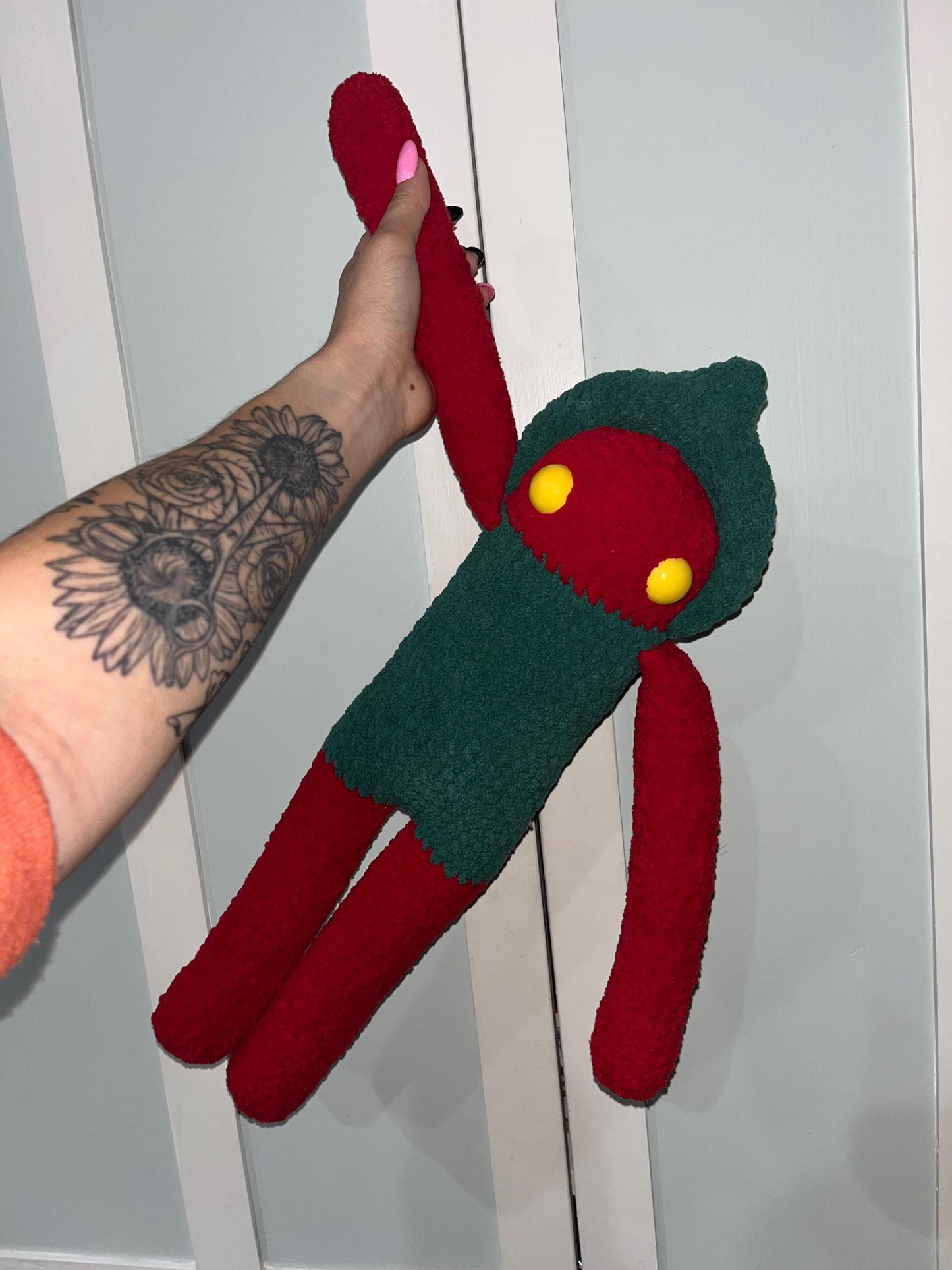 Long Flatwoods Monster Low-Sew Sock Monkey Inspired Crochet Pattern