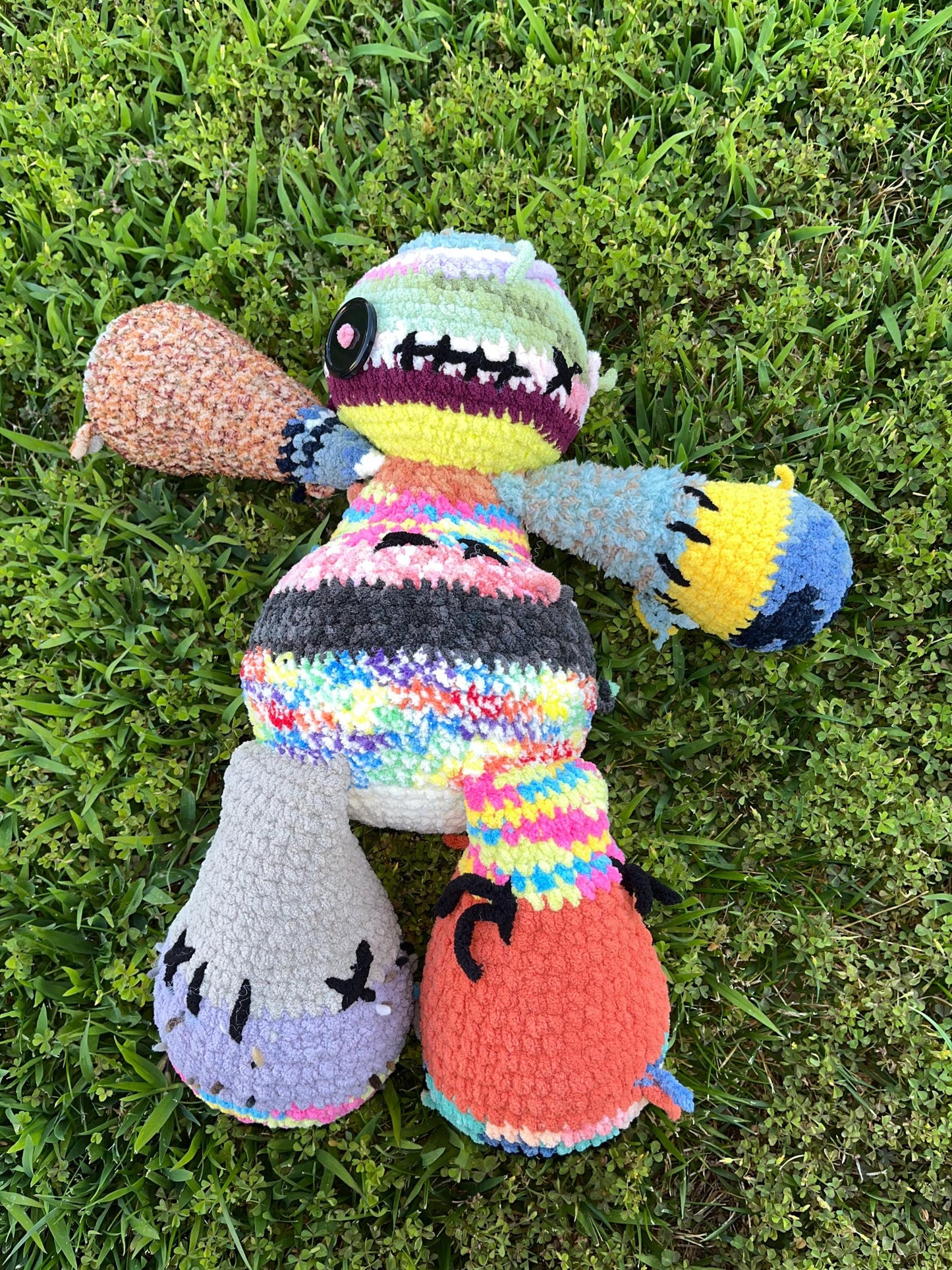 Ygor the Yarn Monster No-Sew Crochet Pattern