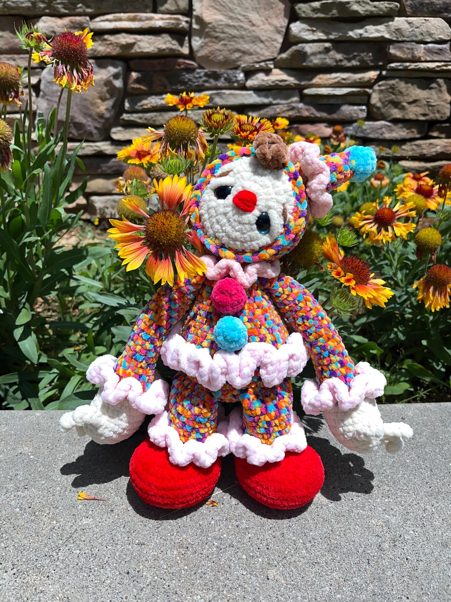 Penny The Sad Clown Creepy Crochet Pattern