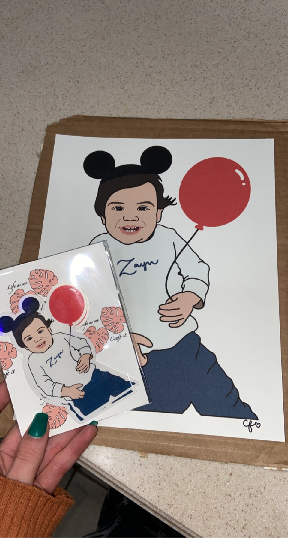 Custom Photo Stickers