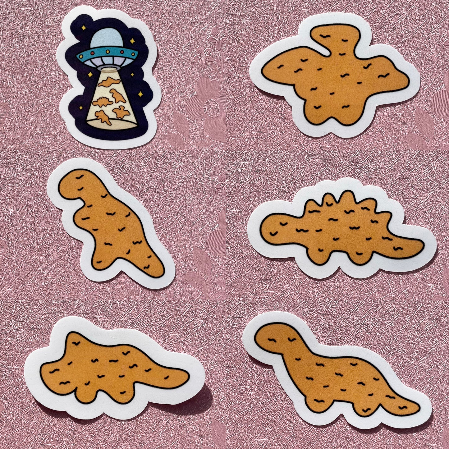 Dino Nuggets Stickers