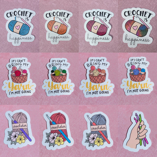 Crochet Stickers