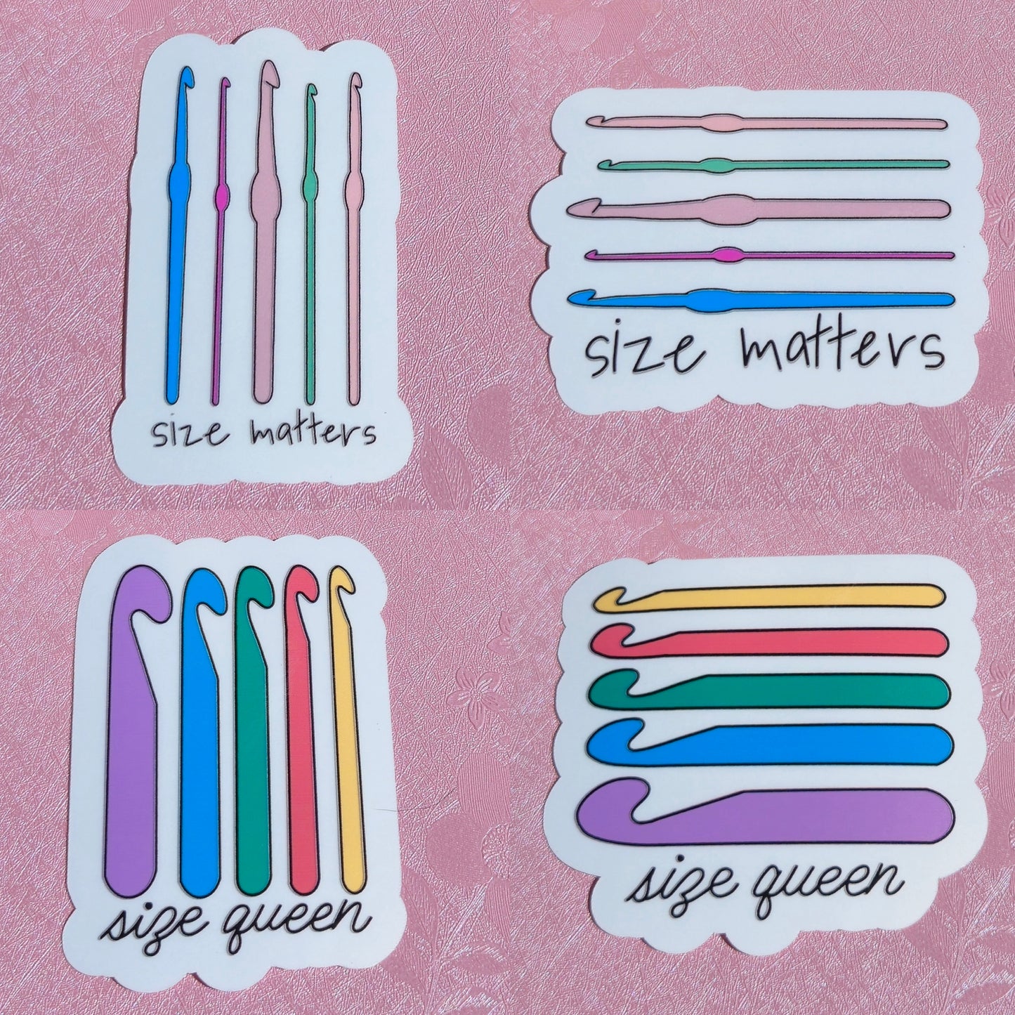 Spicy Crochet Stickers