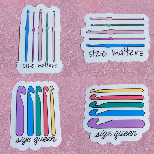 Spicy Crochet Stickers