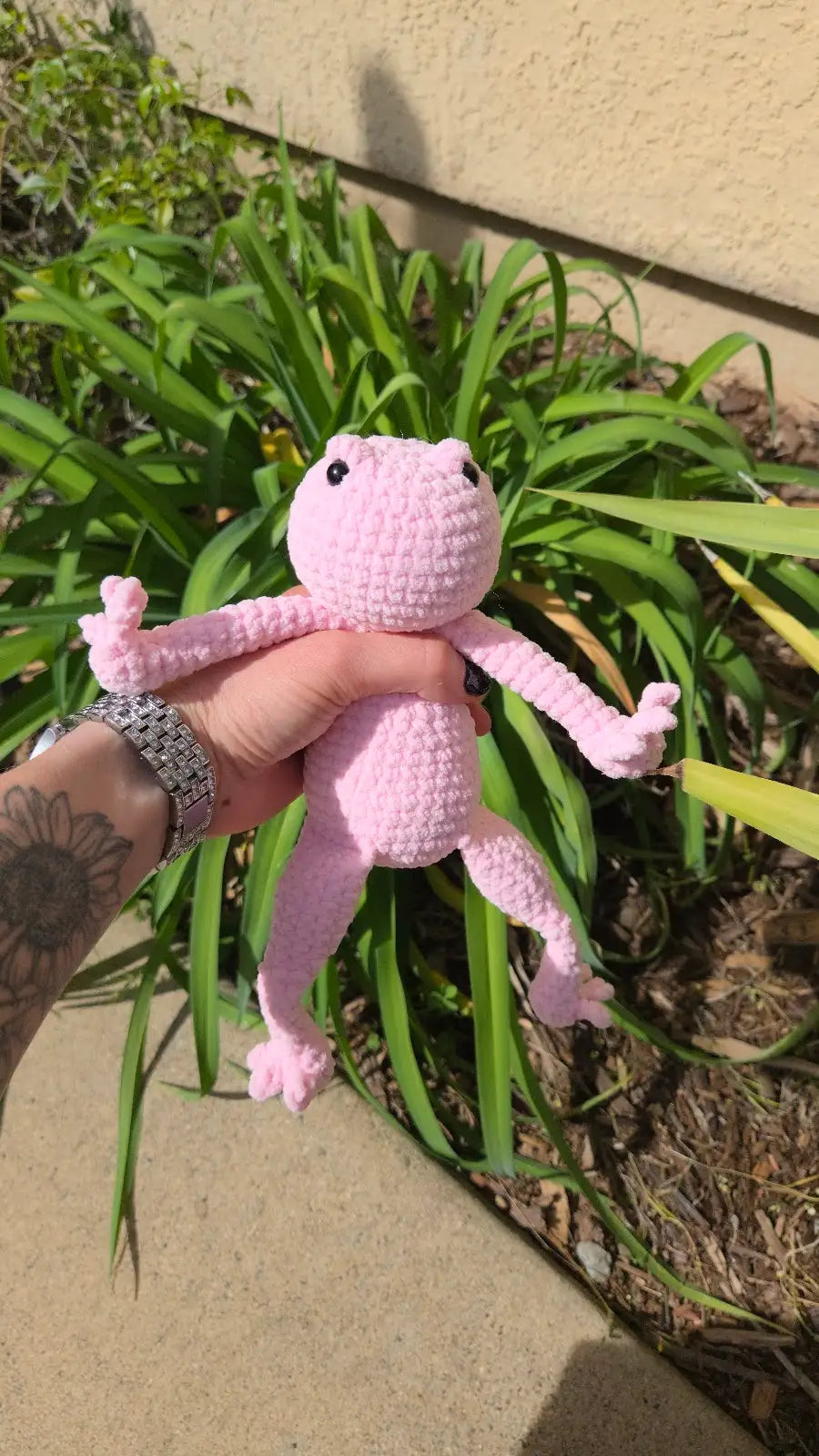 Frogrick the Grumpy Frog Plushie