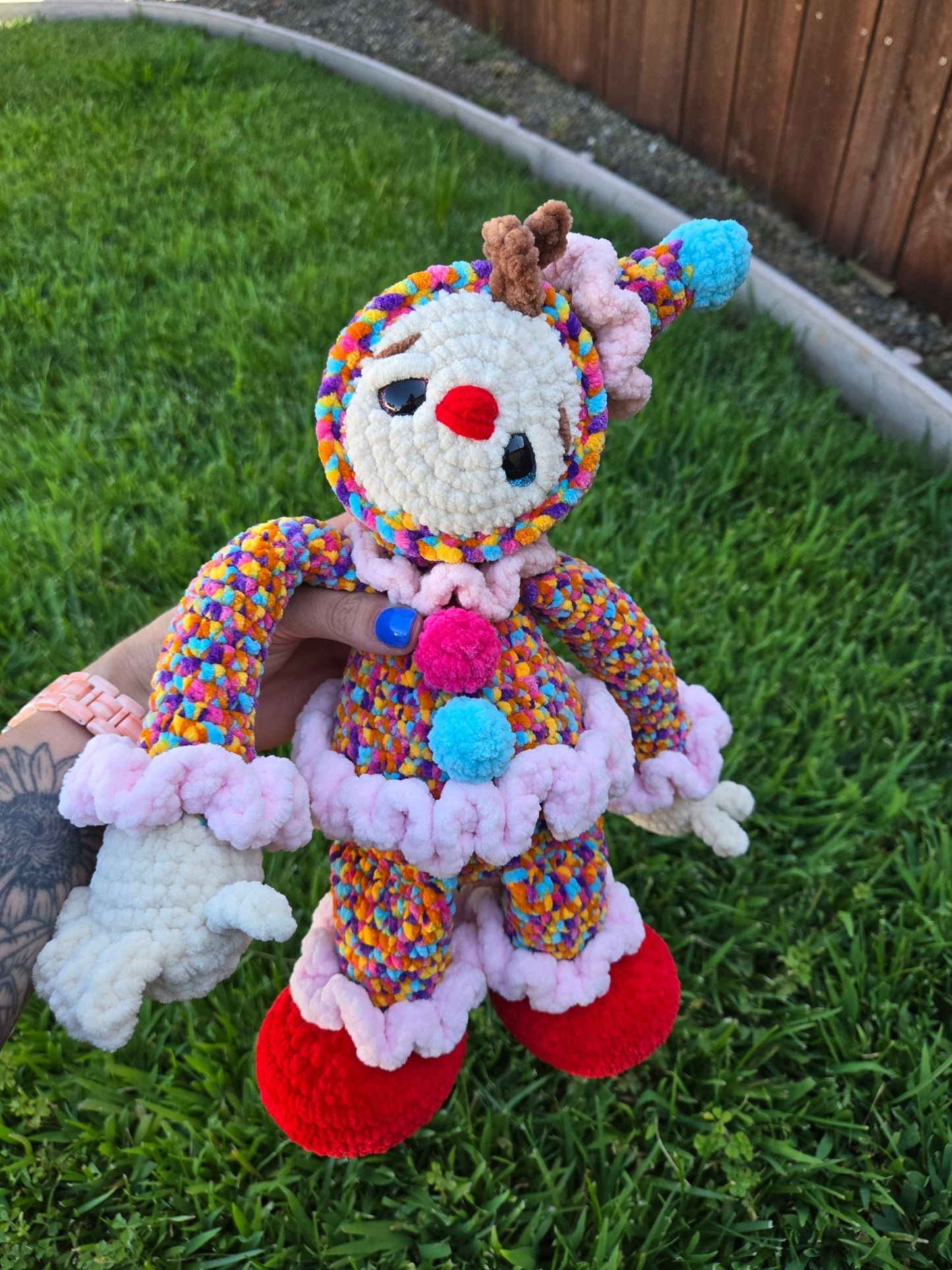 Penny the Sad Clown Plushie