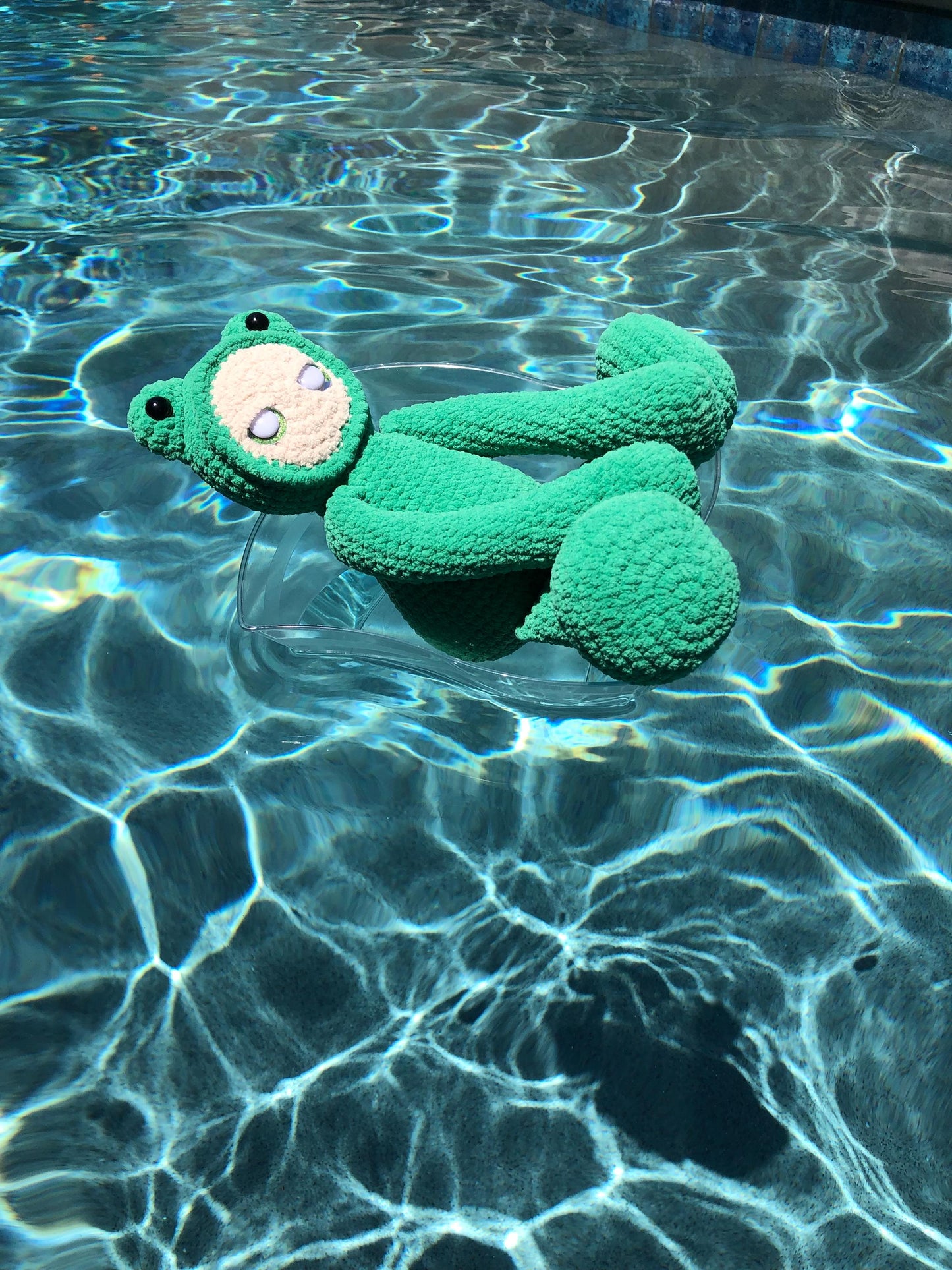 Marsh The Frog Creepy Cuddler Crochet Pattern