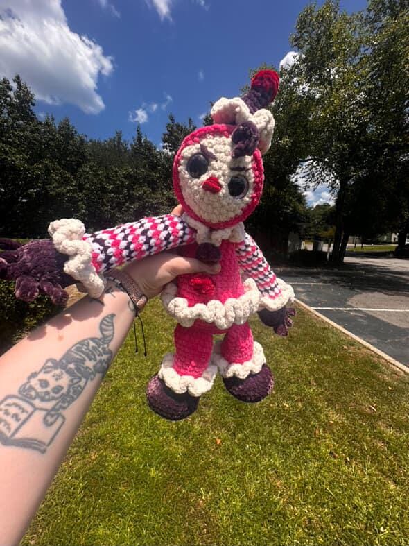 Penny The Sad Clown Creepy Crochet Pattern