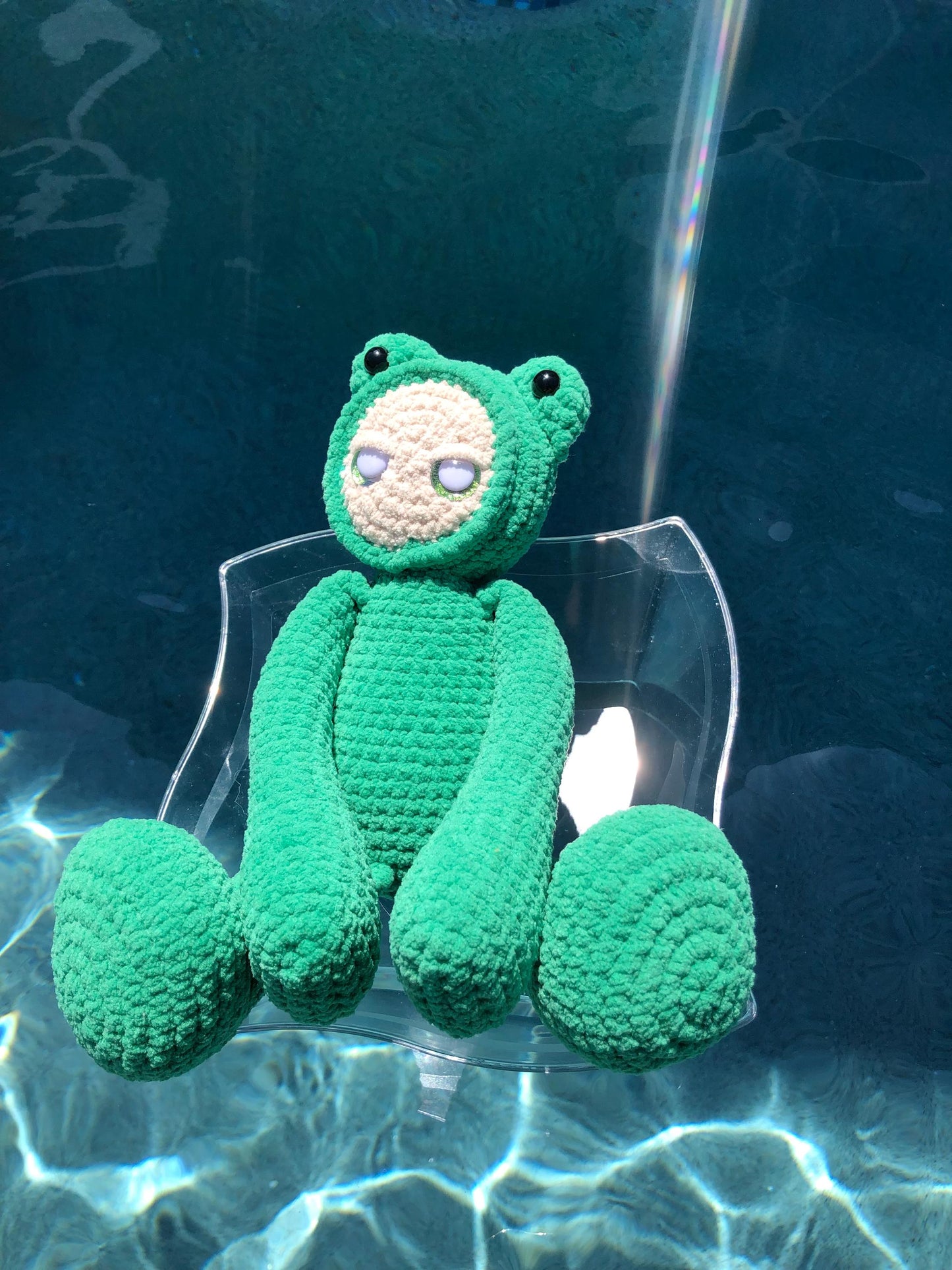 Marsh The Frog Creepy Cuddler Crochet Pattern