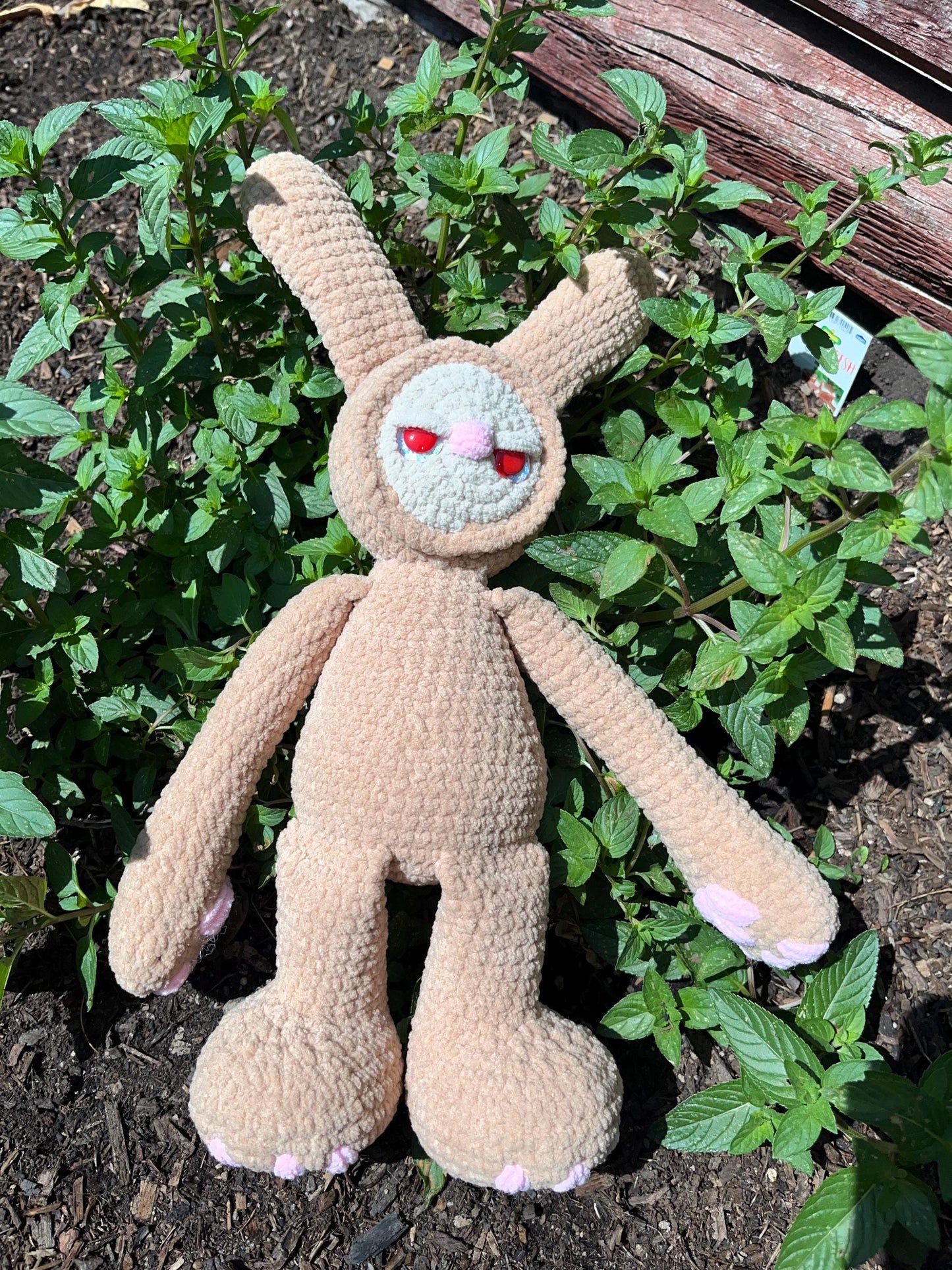 Sherman The Rabbit Creepy Cuddler Crochet Pattrn