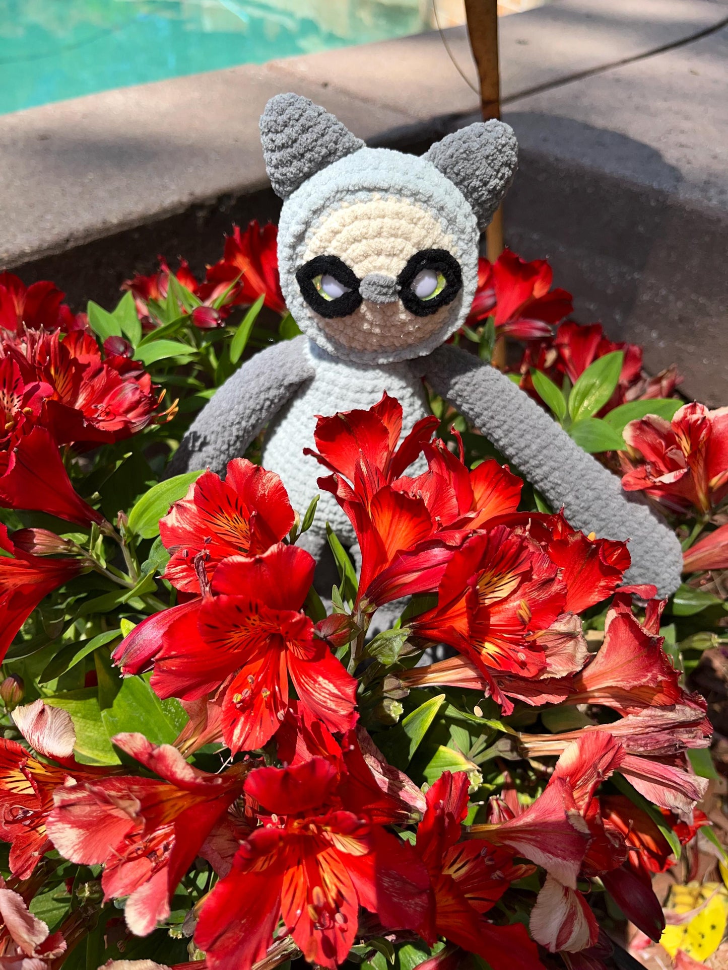 Bates The Raccoon Creepy Cuddler Crochet Pattern