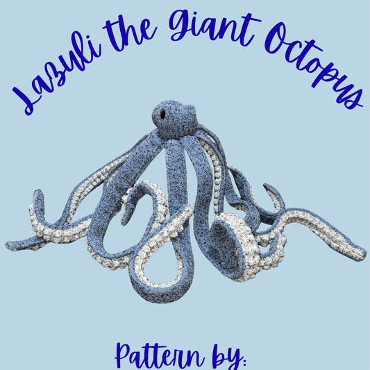 Lazuli the Giant Octopus No Sew Crochet Pattern
