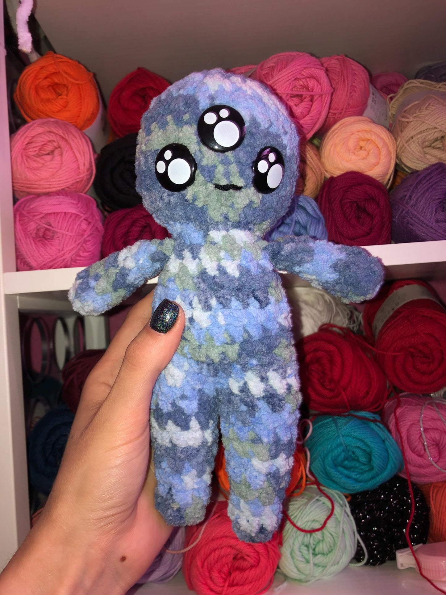 Abraham the Alien Crochet Pattern