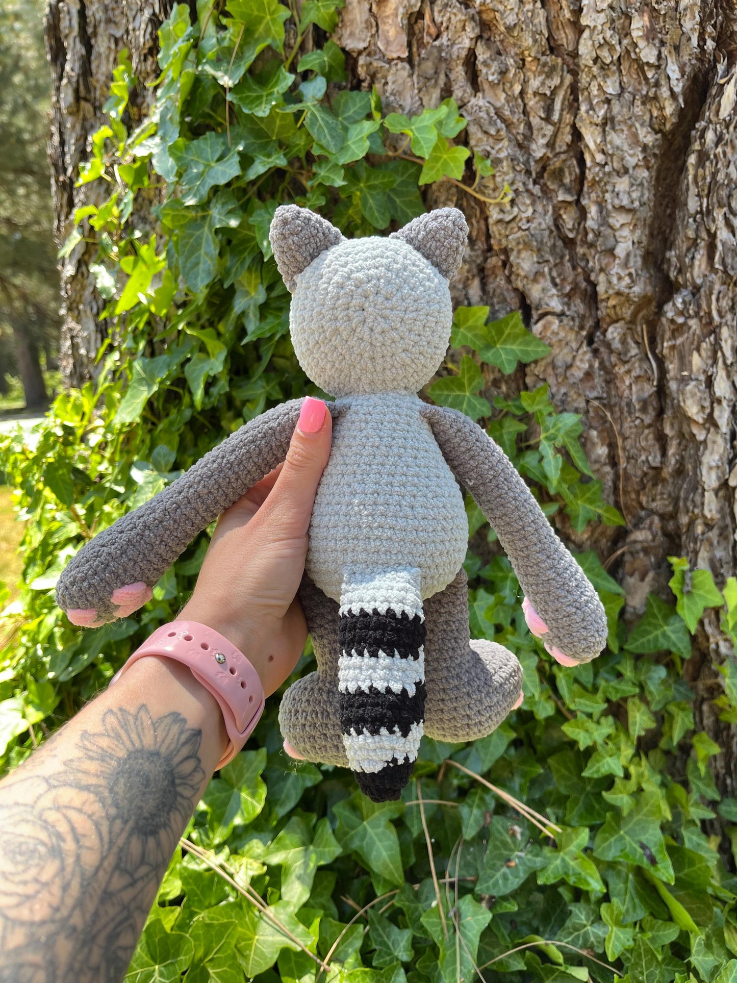 Bates The Raccoon Creepy Cuddler Crochet Pattern