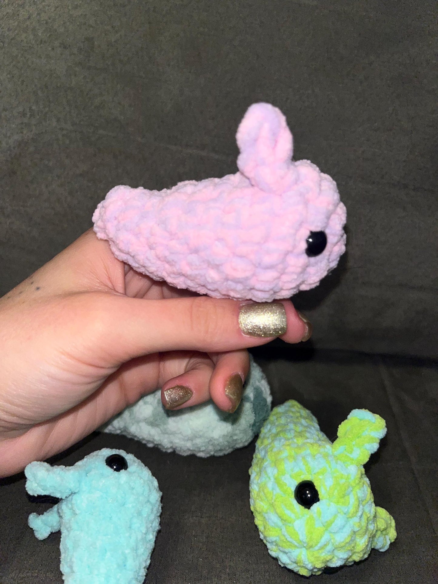 Tiny Garden Slug No-Sew Market Make Crochet Pattern