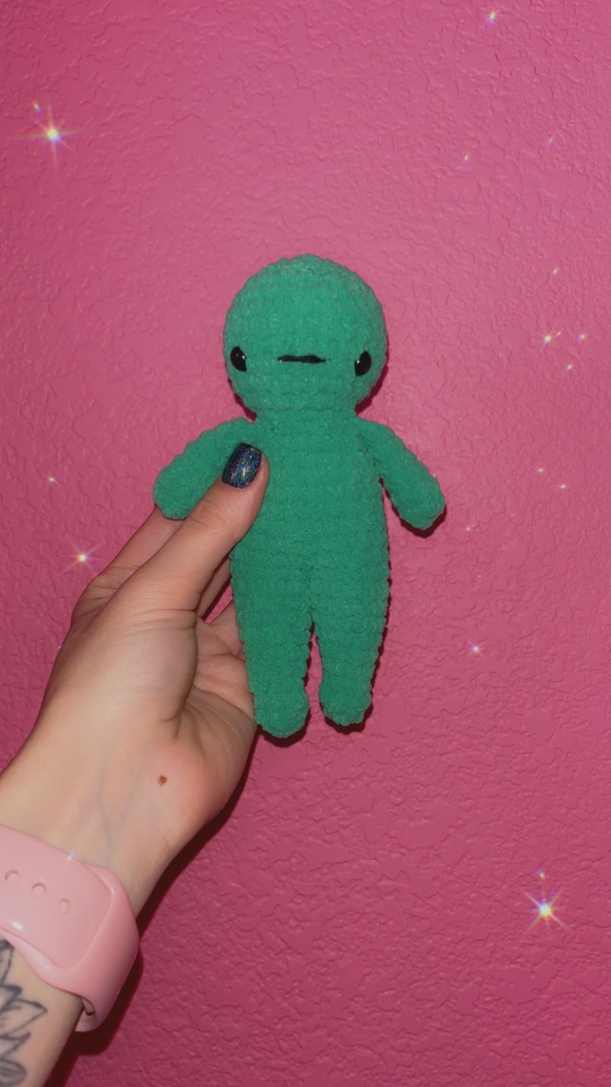 Abraham the Alien Crochet Pattern