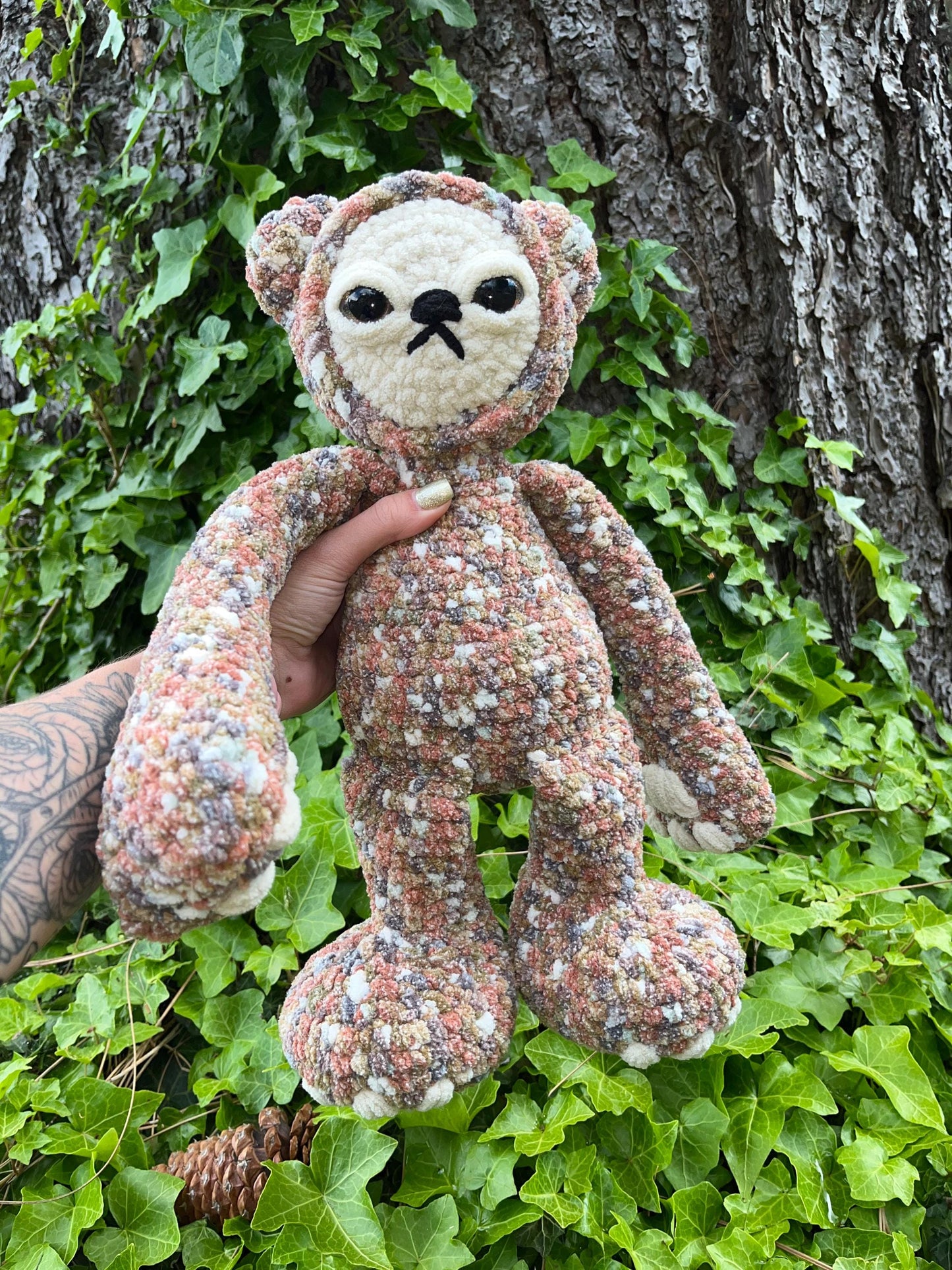 Hallorann The Bear Creepy Cuddler Crochet Pattern