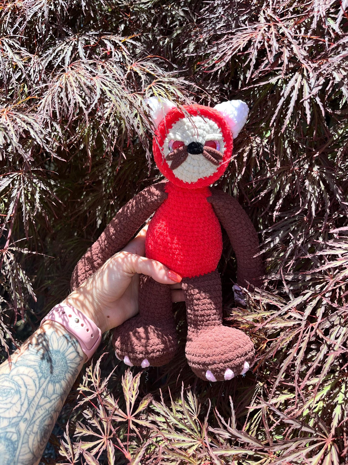 Rotti The Red Panda Creepy Cuddler Crochet Pattern