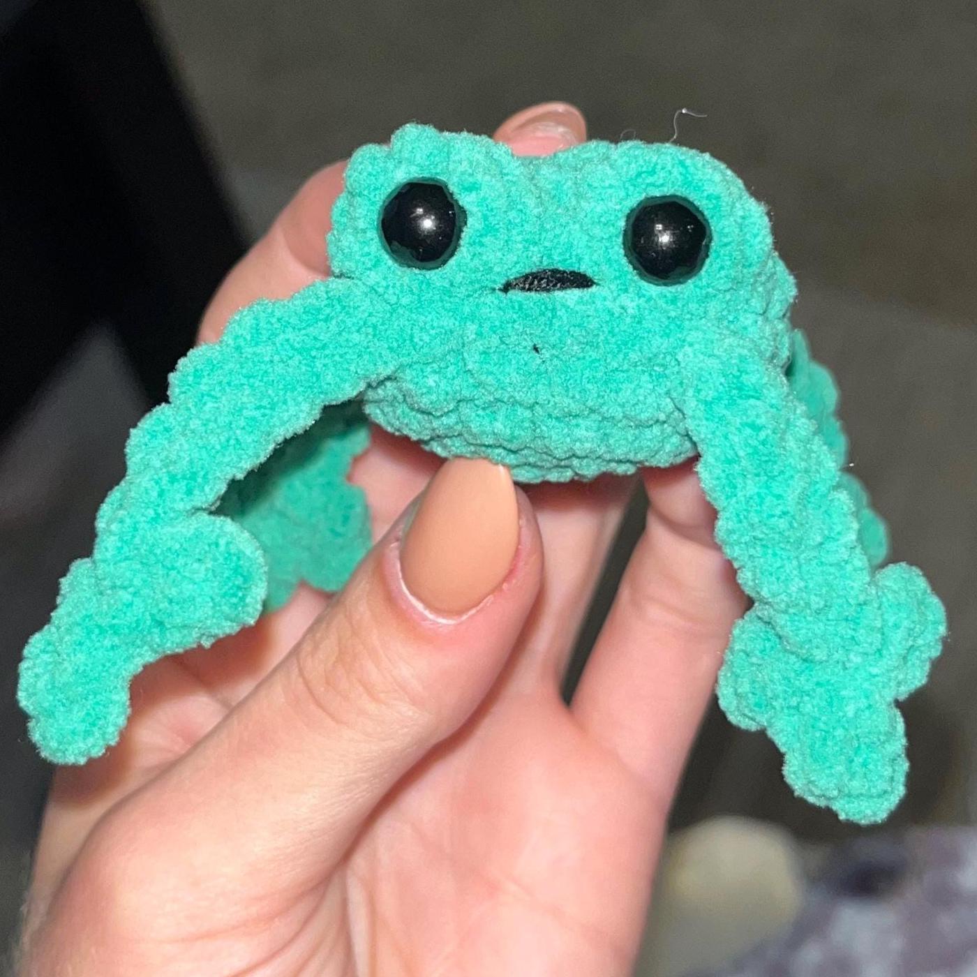 Splat Frog No-Sew Market Make Crochet Pattern