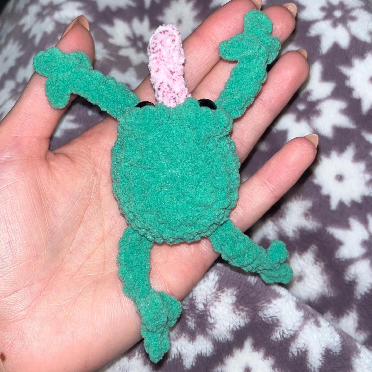 Splat Frog No-Sew Market Make Crochet Pattern